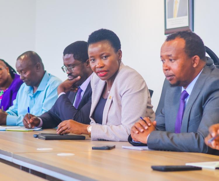 PS MSMEs alongside various Heads of Department, State Department MSMEs Development