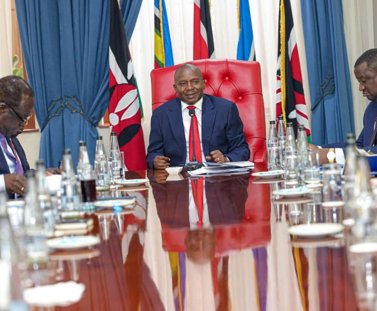Deputy President of the Republic of Kenya chairs strategic meeting aimed at strengthening implementation of key programs